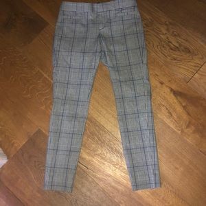 Banana Republic Plaid Petit Pants